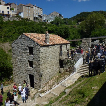 Serra di Scopamena - Inauguration moulin